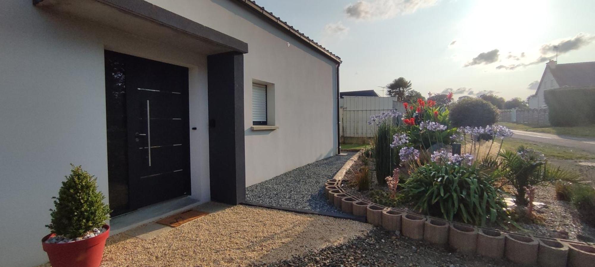 Maison Recente Avec Jardin. Plourhan Exterior foto