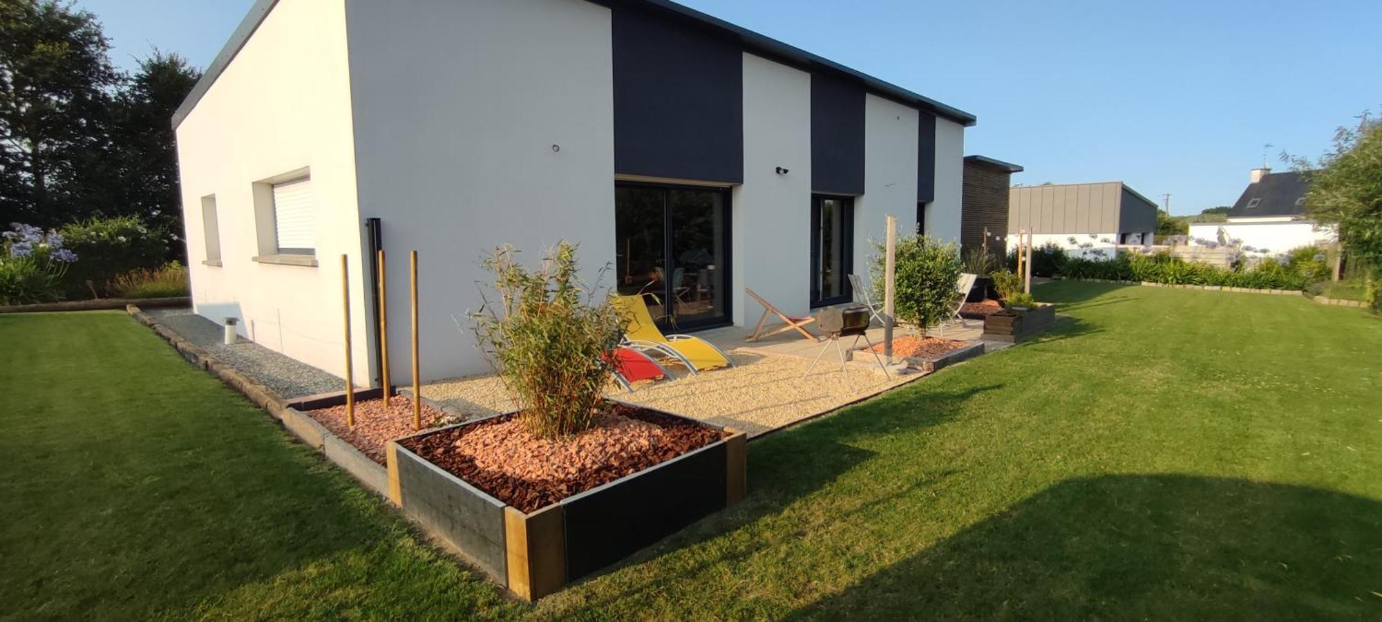 Maison Recente Avec Jardin. Plourhan Exterior foto